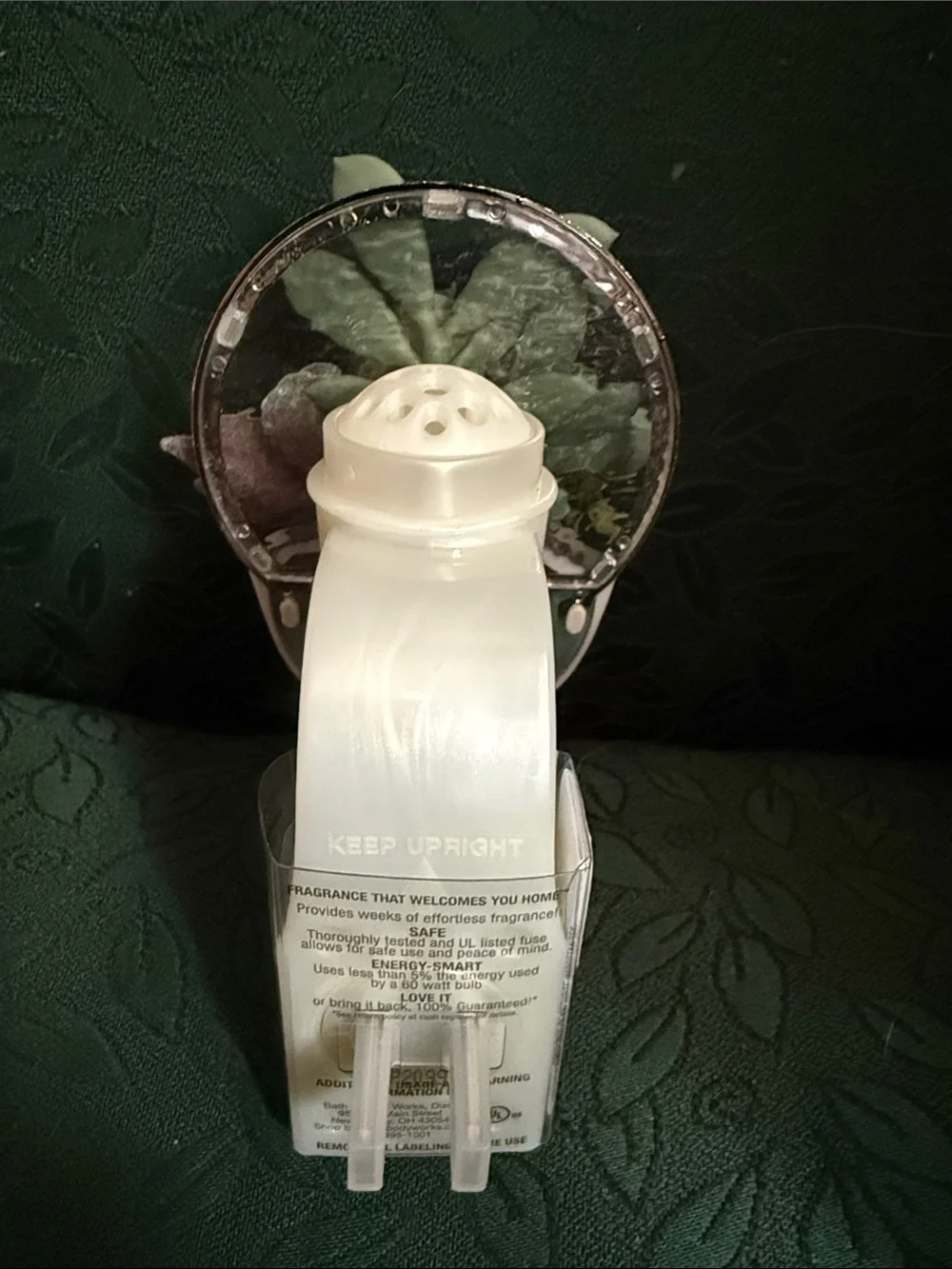 NWT Bath & Body Works Succulent Plants with Green Foliage.  Scent Control light.